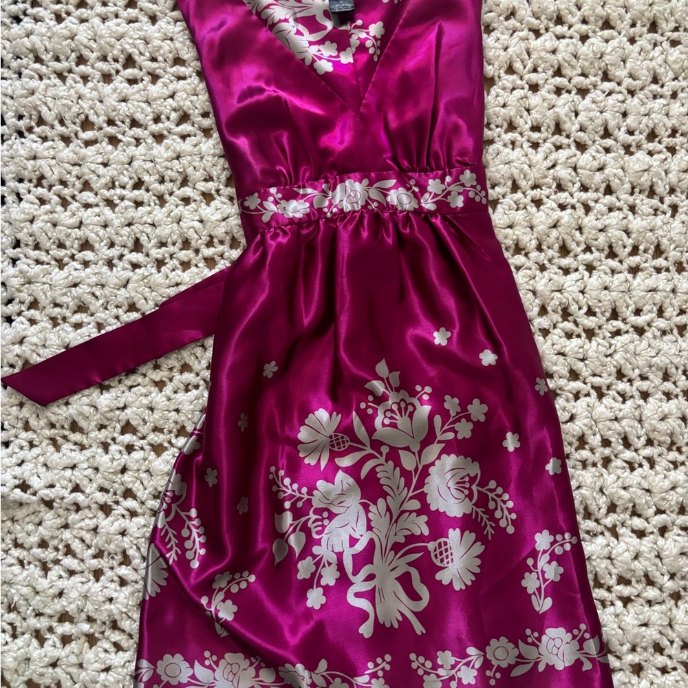 Juniors Forever 21 Magenta Floral Dress